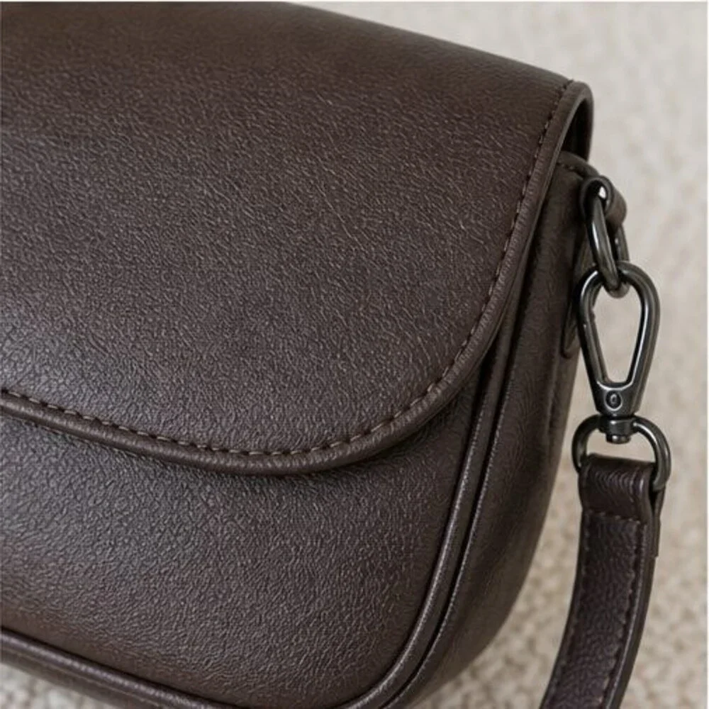 Mauve Zip Crossbody Bag